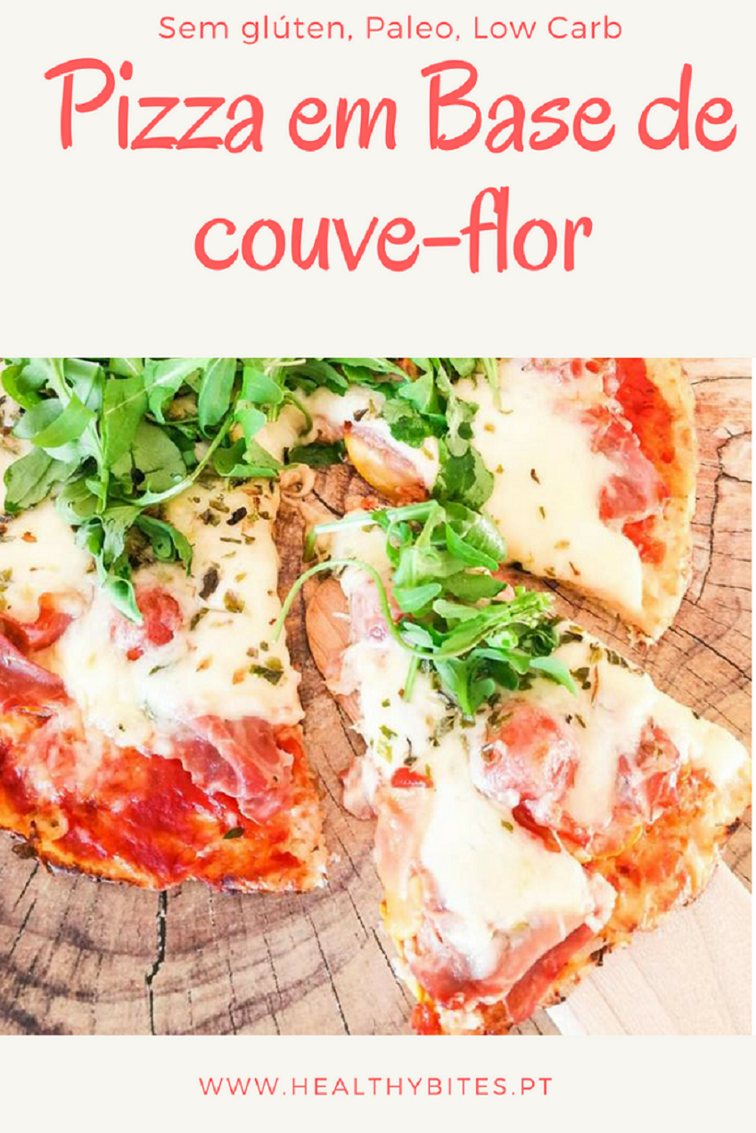 Receita de Pizza de Couve-Flor