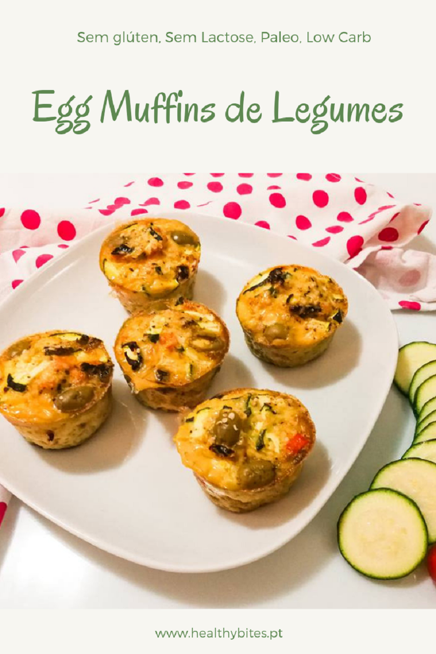 Receita de Egg Muffins de Legumes