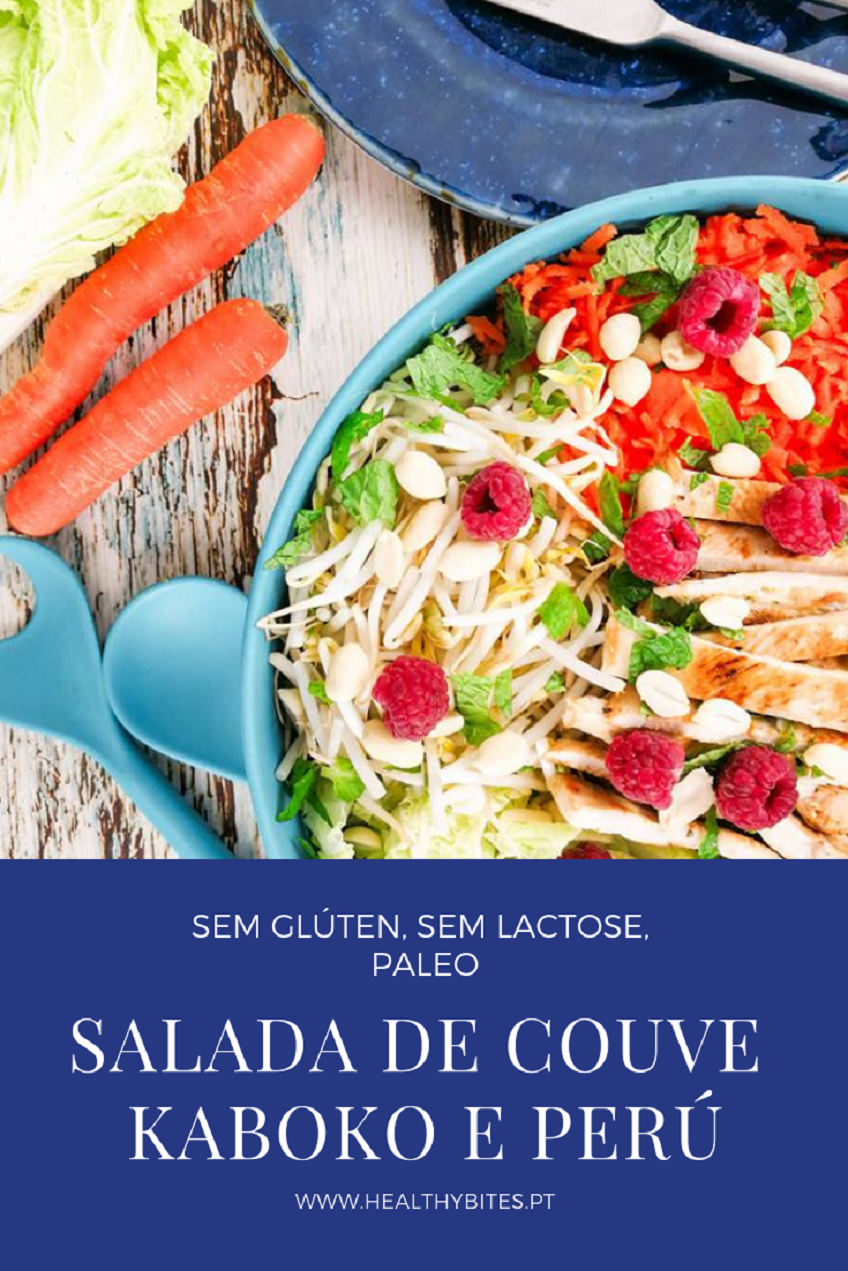 Receita de Salada de Couve Kaboko e Perú