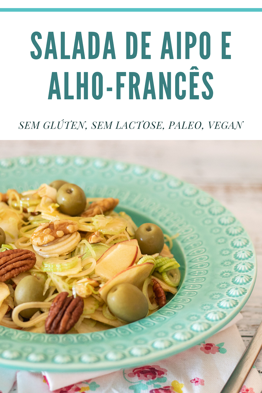 Receita de Salada de Aipo e Alho-Francês